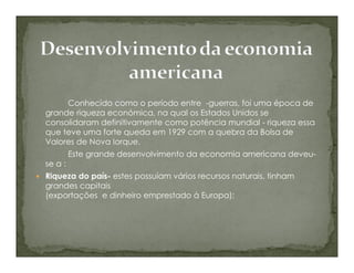 Anos 20 Estados Unidos