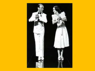 O SUCESSO DO CINEMA RESIDIA NA SUA CAPACIDADE DE EVASÃO, DE ALIMENTAR OS SONHOS E OS DESEJOS DO PÚBLICO.AS PERSONAGENS ERAM ADMIRADAS, ADORADAS E, MUITAS VEZES, IMITADAS . FRED ASTAIRE