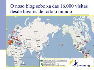 O noso blog sobe xa das 16.000 visitas desde lugares de todo o mundo 