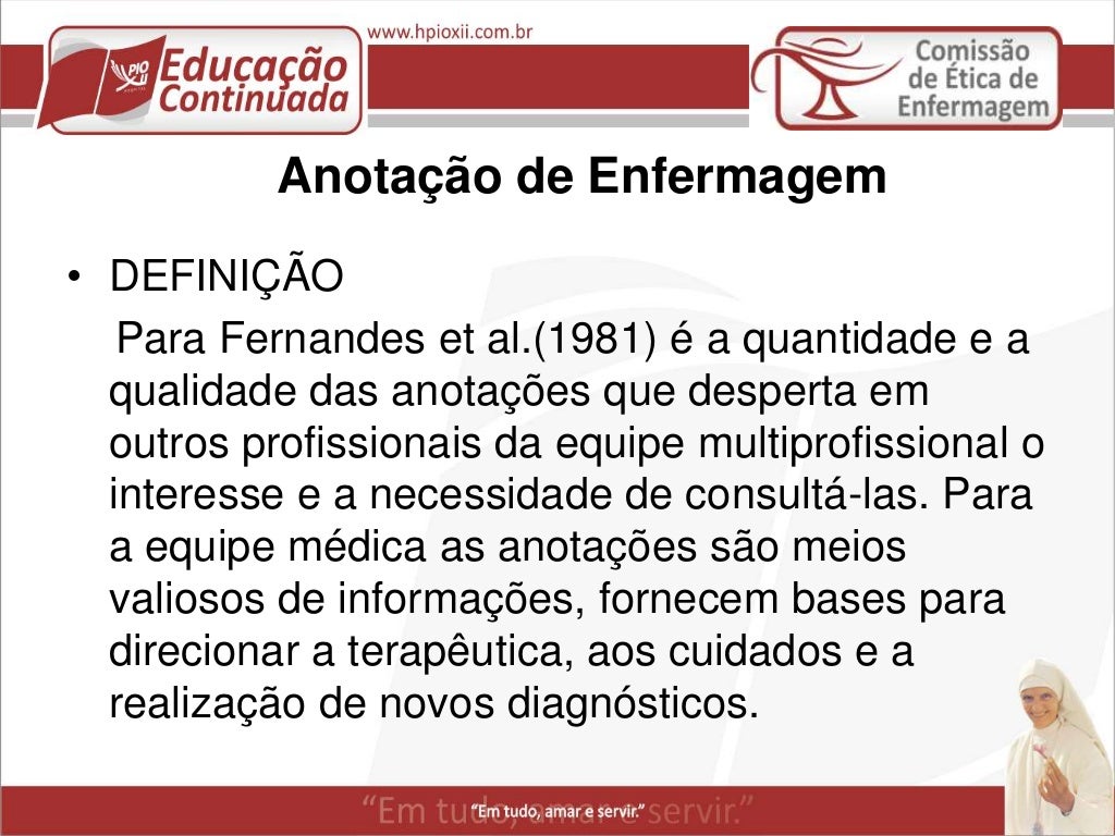 Guia De Modelos De Anotações De Enfermagem - Enfermeiros Do Bem