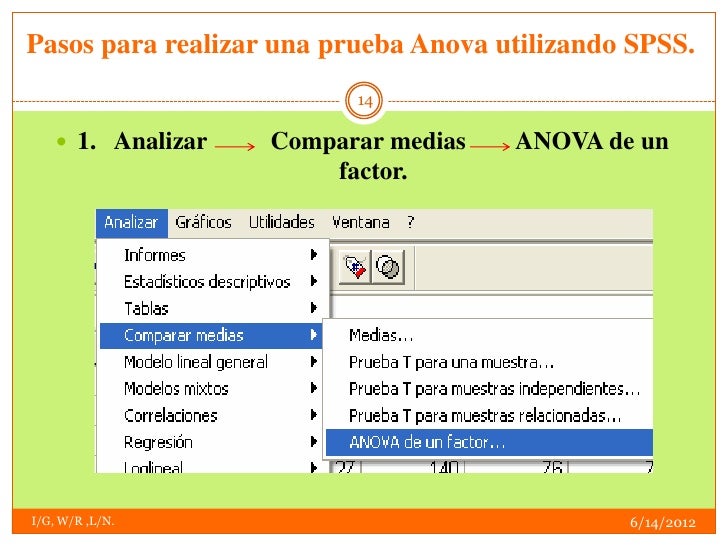 Anova. presentacion. lennys.