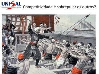 Competitividade é sobrepujar os outros?
 