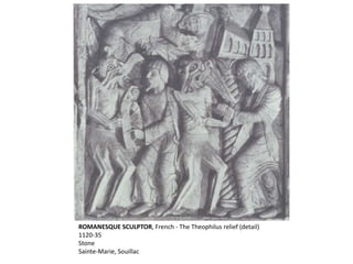 ROMANESQUE SCULPTOR, French - The Theophilus relief (detail)
1120-35
Stone
Sainte-Marie, Souillac
 