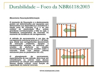 www.ventuscore.comNBR12655:1996Concreto – Preparo, controle e recebimentoO ProprietárioO Responsável Técnico designado pelo ProprietárioO Profissional Responsável pelo Projeto EstruturalO Profissional Responsável pela Execução da obraO Responsável pelo recebimento do concretoItem 5: “Responsabilidade pela composição e propriedades do concreto”