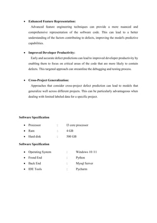 A Novel Approach to Improve Software Defect Prediction Accuracy Using ...