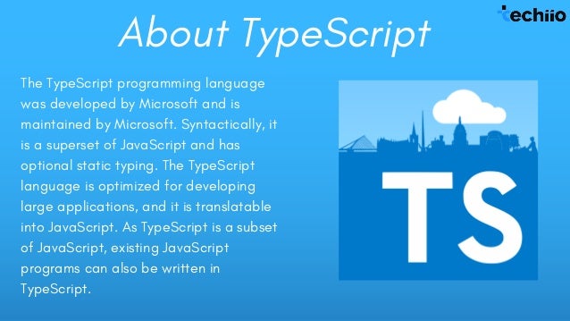 An Overview - TypeScript | PPT | Free Download