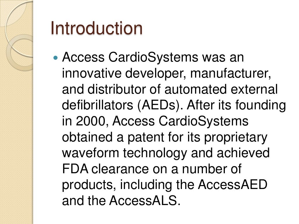 An overview of defibrillators