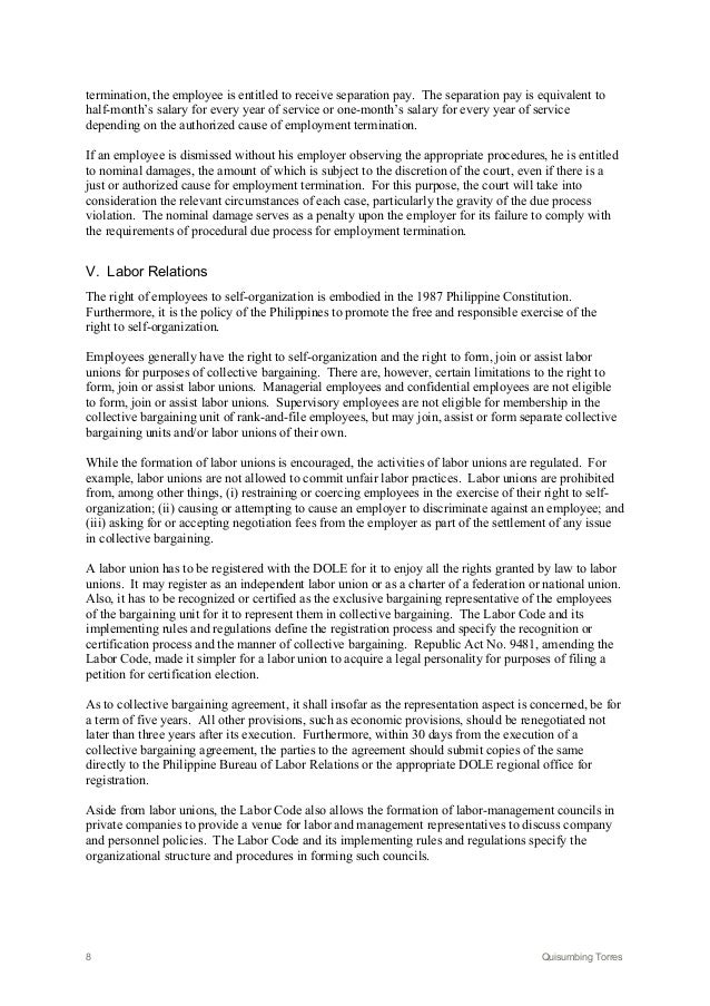 employee termination agreement