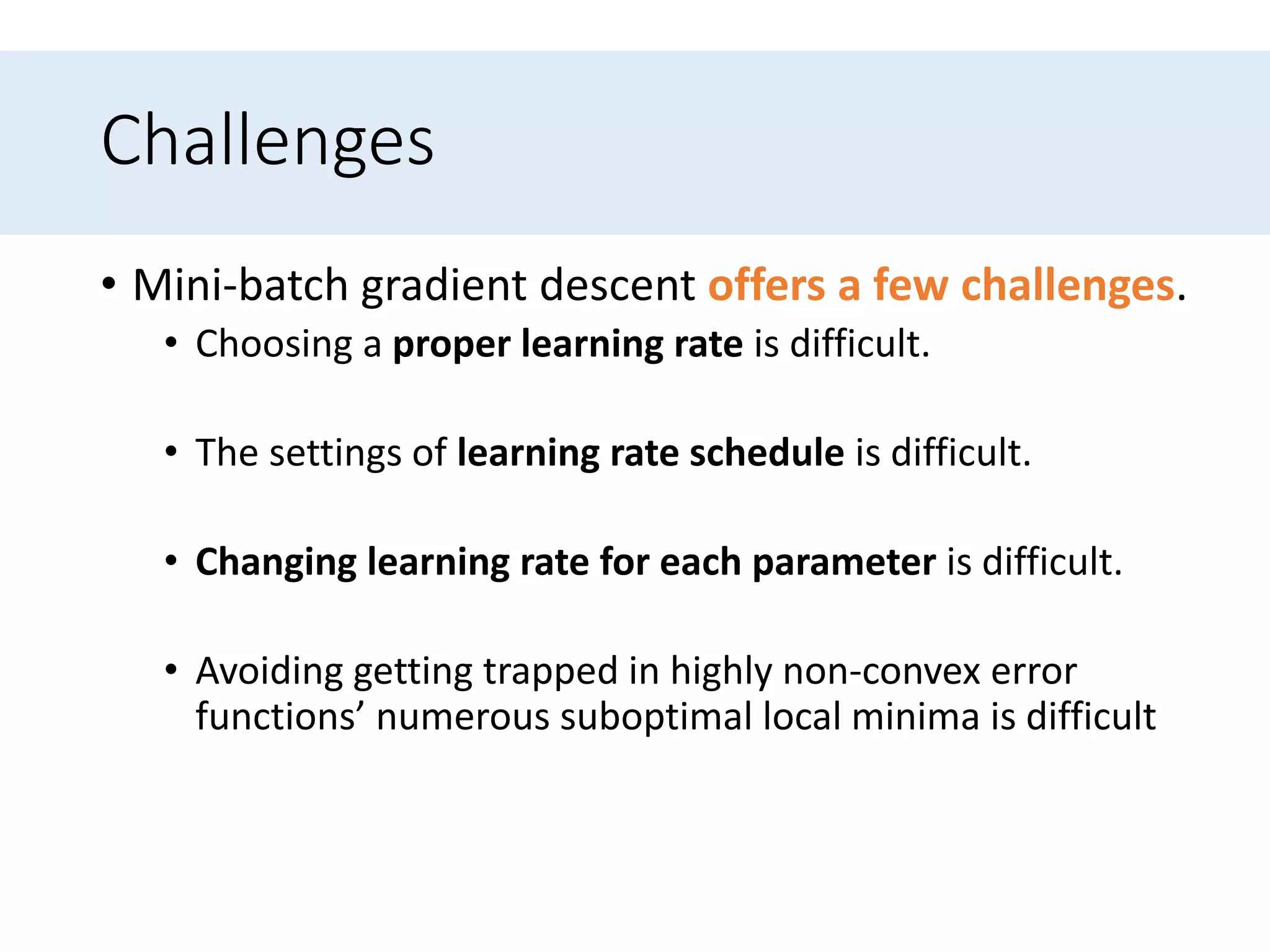An overview of gradient descent optimization algorithms | PPT