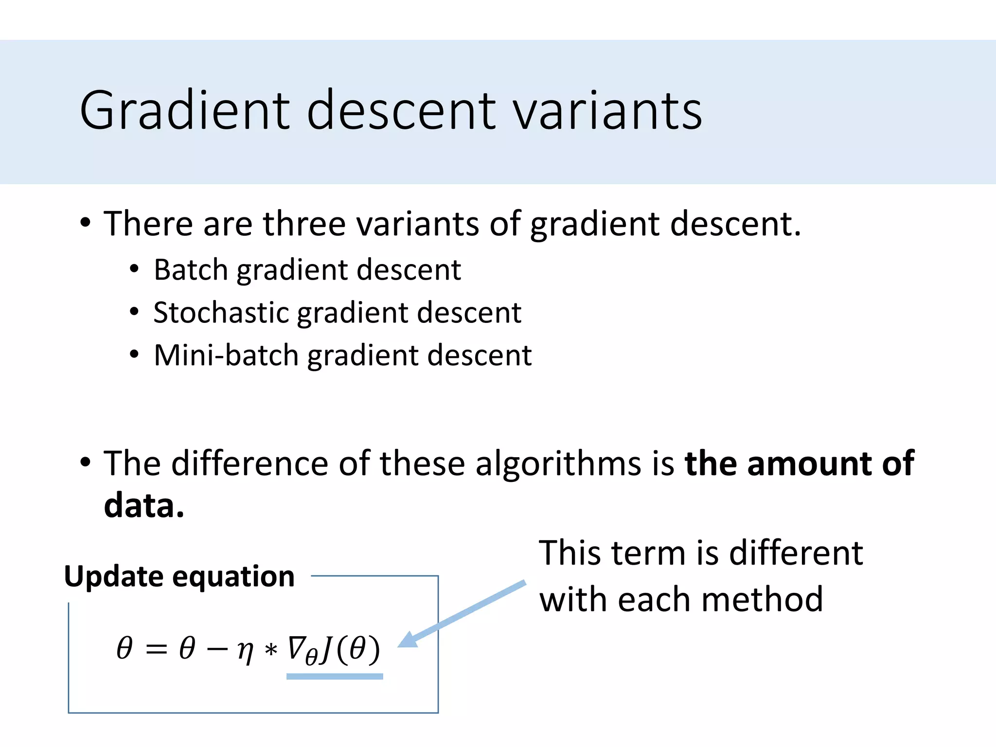 An overview of gradient descent optimization algorithms | PPT