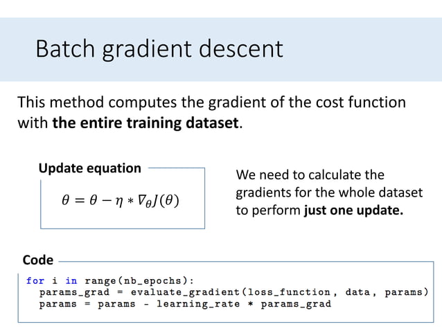 An overview of gradient descent optimization algorithms | PPT