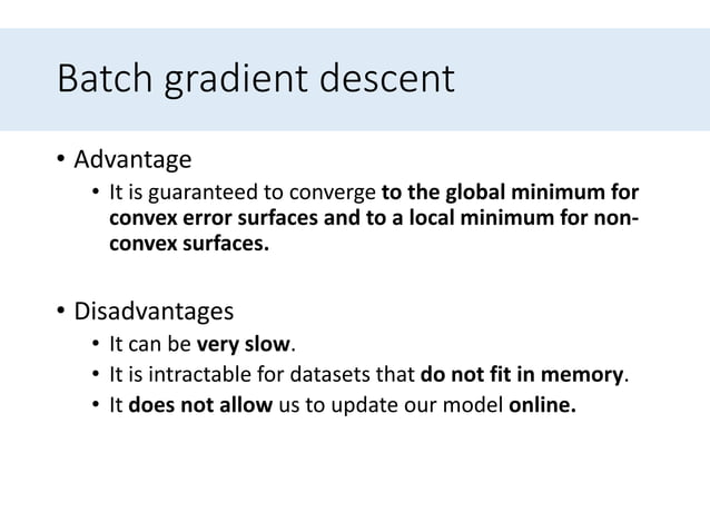 An overview of gradient descent optimization algorithms | PPTX ...
