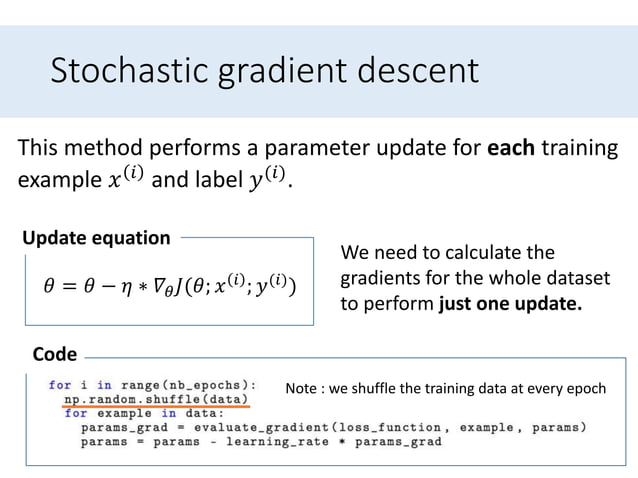 An overview of gradient descent optimization algorithms | PPT