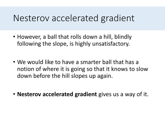 An overview of gradient descent optimization algorithms | PPTX ...