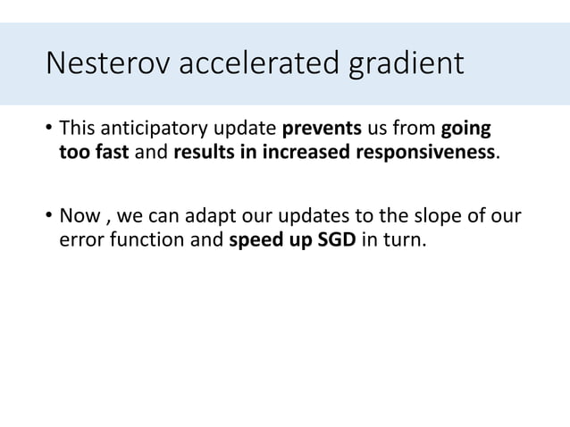 An overview of gradient descent optimization algorithms | PPTX ...
