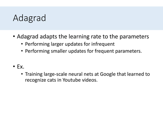 An overview of gradient descent optimization algorithms | PPTX ...