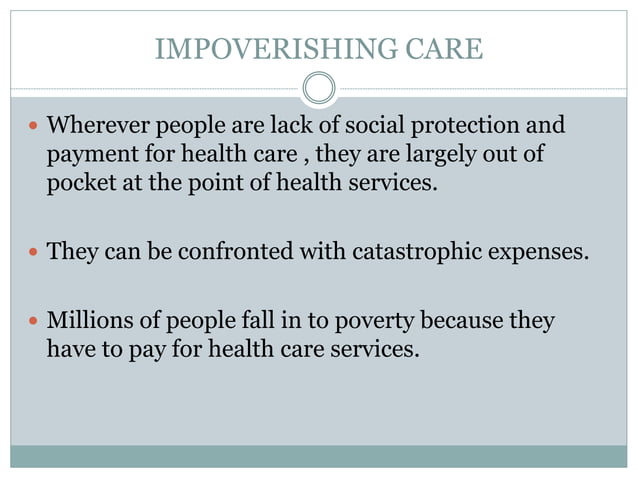 An Overview Of Health Care Delivery System In