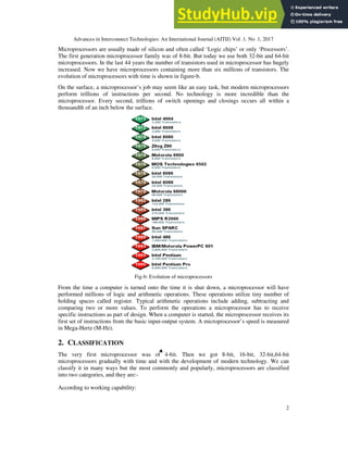 AN OVERVIEW OF MICROPROCESSORS AND ASSEMBLY LANGUAGE PROGRAMMING | PDF