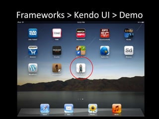 Frameworks > Kendo UI > Demo
 
