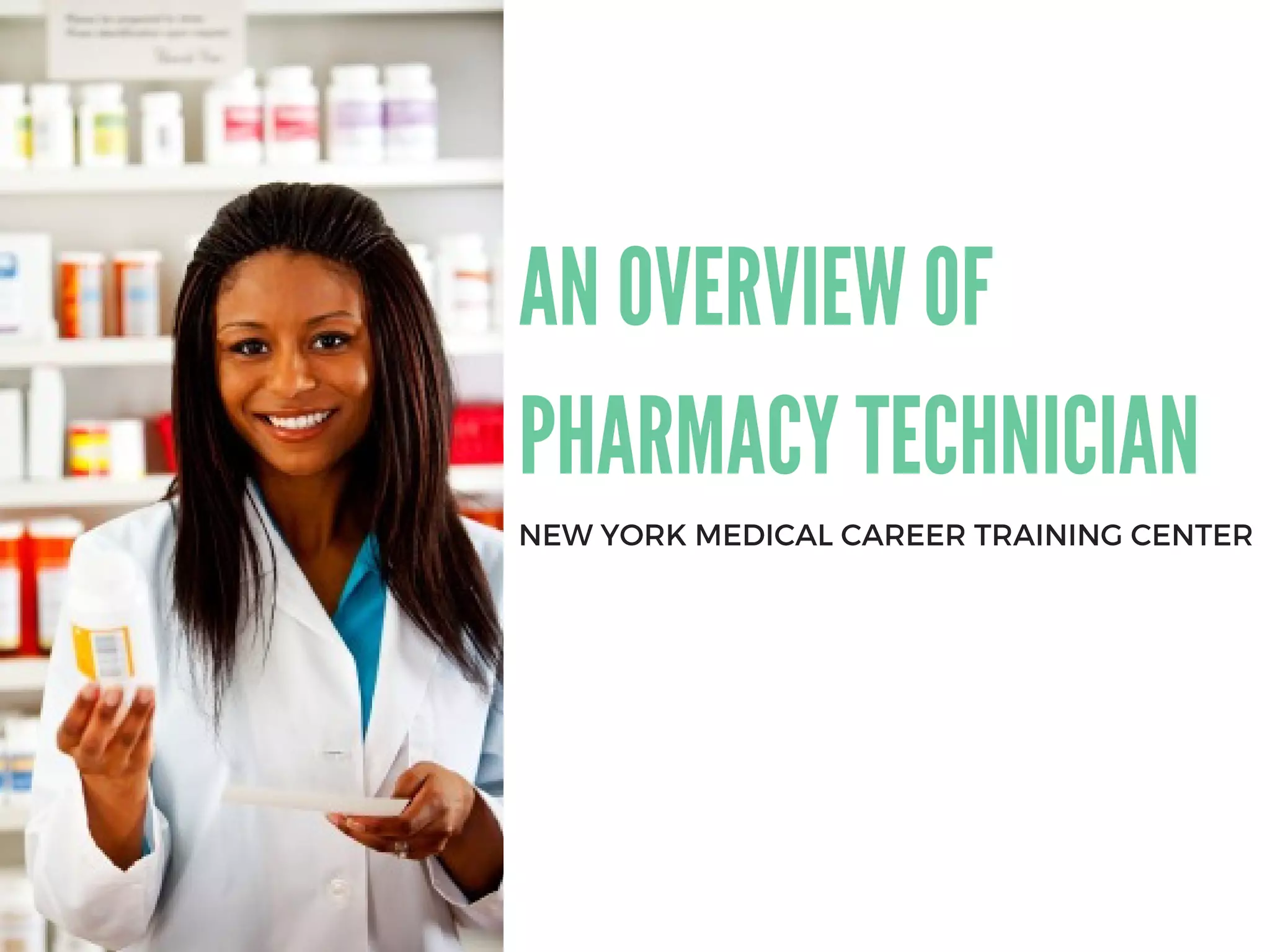 An overview of Pharmacy Technician | PDF