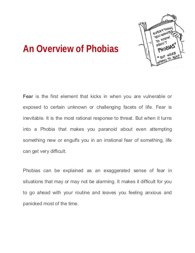 essay on phobia