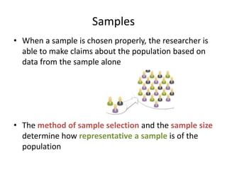 An overview of sampling | PPT
