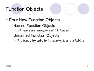 An Overview Of Standard C++Tr1