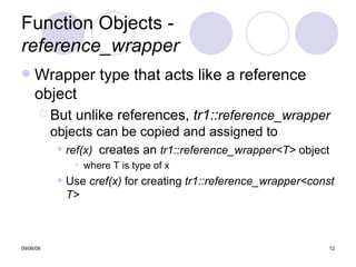 An Overview Of Standard C++Tr1
