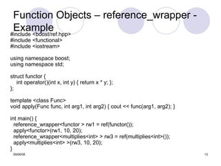 An Overview Of Standard C++Tr1