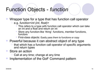 An Overview Of Standard C++Tr1