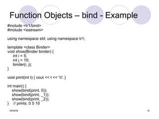 An Overview Of Standard C++Tr1