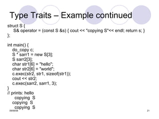 An Overview Of Standard C++Tr1