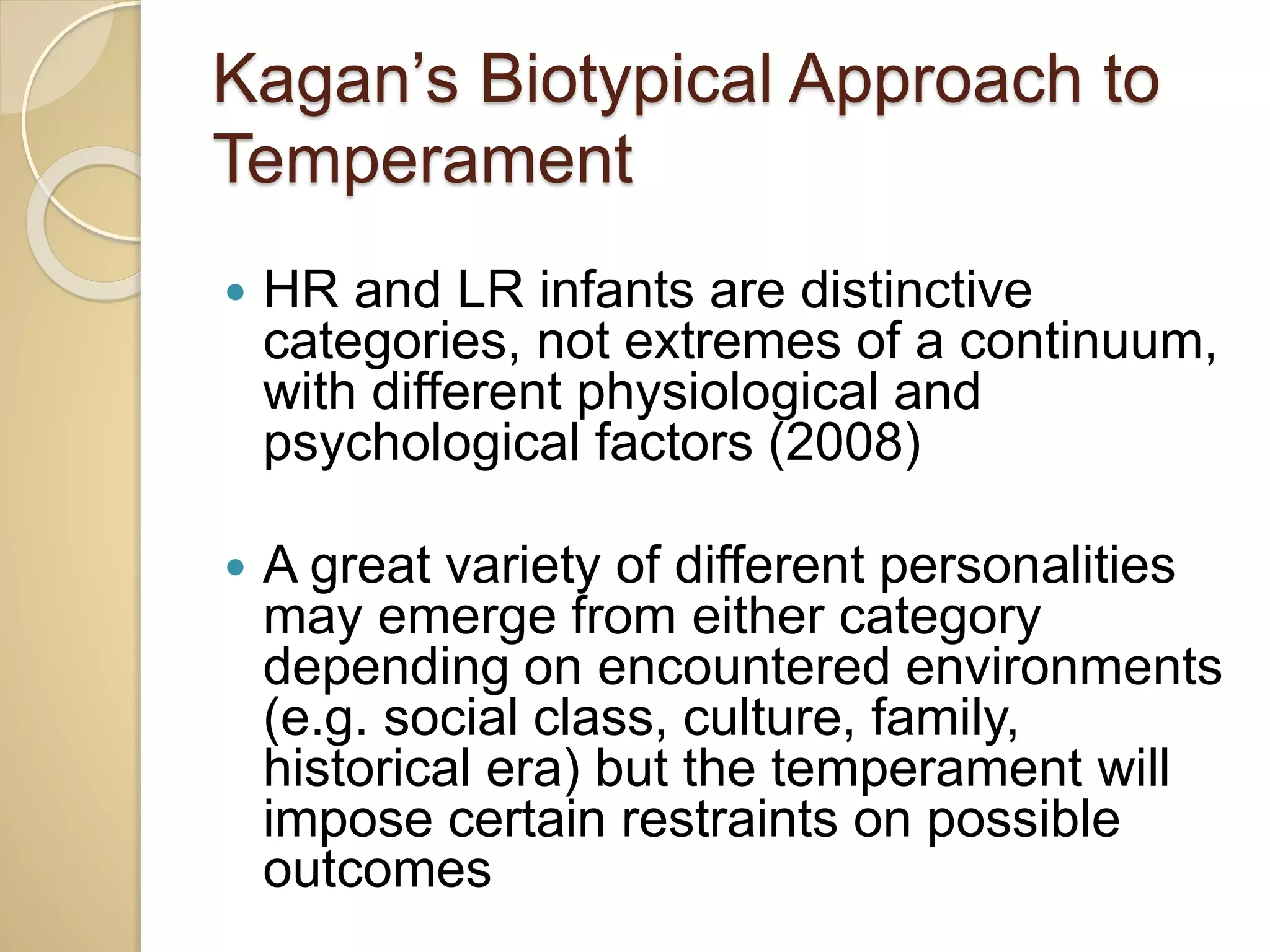 An Overview Of Temperament And Development Pptx