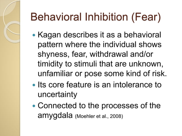 An Overview Of Temperament And Development Pptx