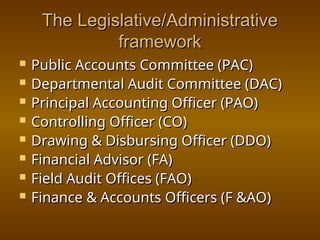 An Overview of the Government Audit System of Pakistan.ppt
