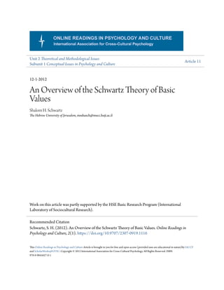 An Overview of the Schwartz Theory of Basic Values (2).pdf