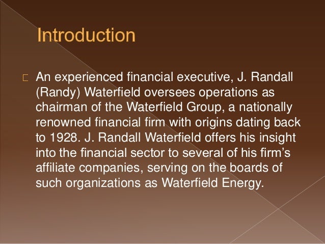 waterfield financial