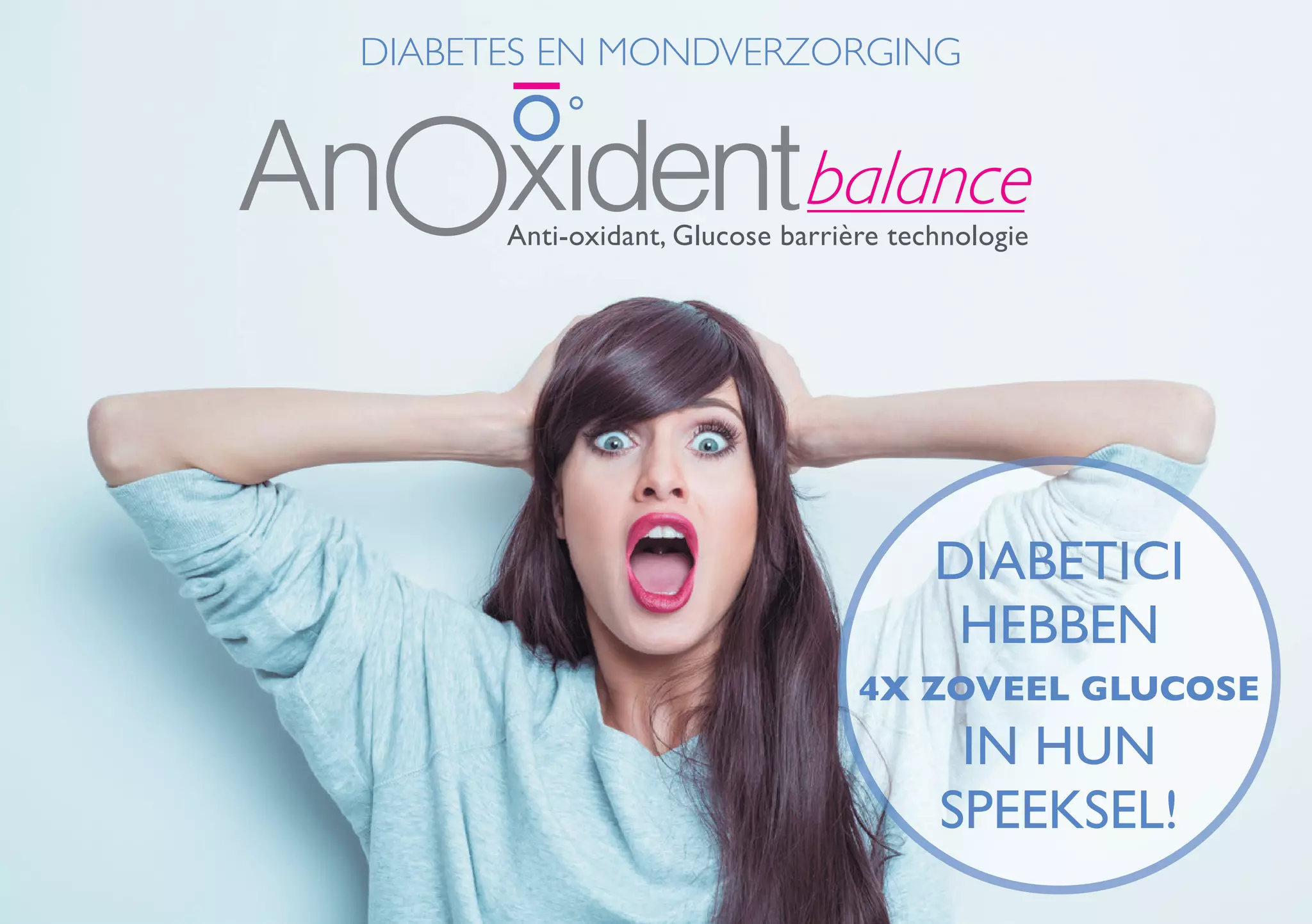 AnOxident balance folder Mondzorg voor diabetes; sterke tanden, droge