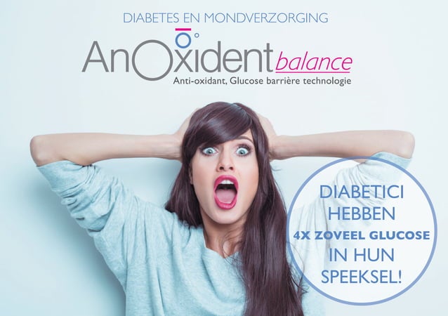 AnOxident balance folder Mondzorg voor diabetes; sterke tanden, droge