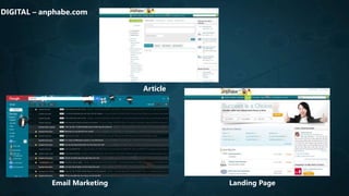 DIGITAL – anphabe.com
Article
Email Marketing Landing Page
 