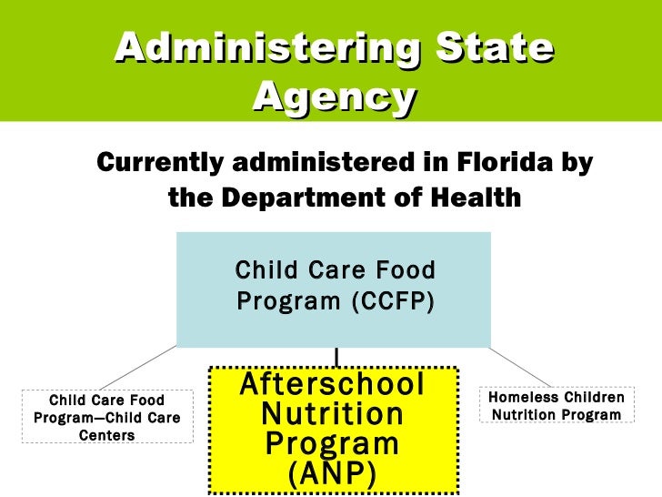 Florida Health Child Care Food Program Florida Health Child Care Food Program