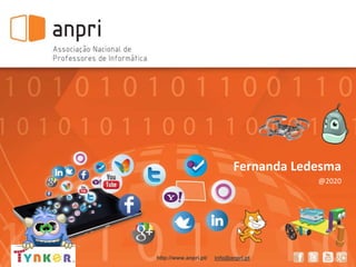 Fernanda Ledesma
@2020
http://www.anpri.pt/ info@anpri.pt
 