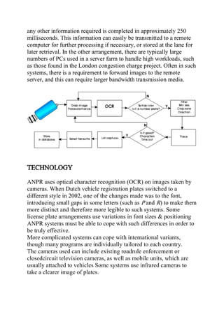 Anpr write up | PDF