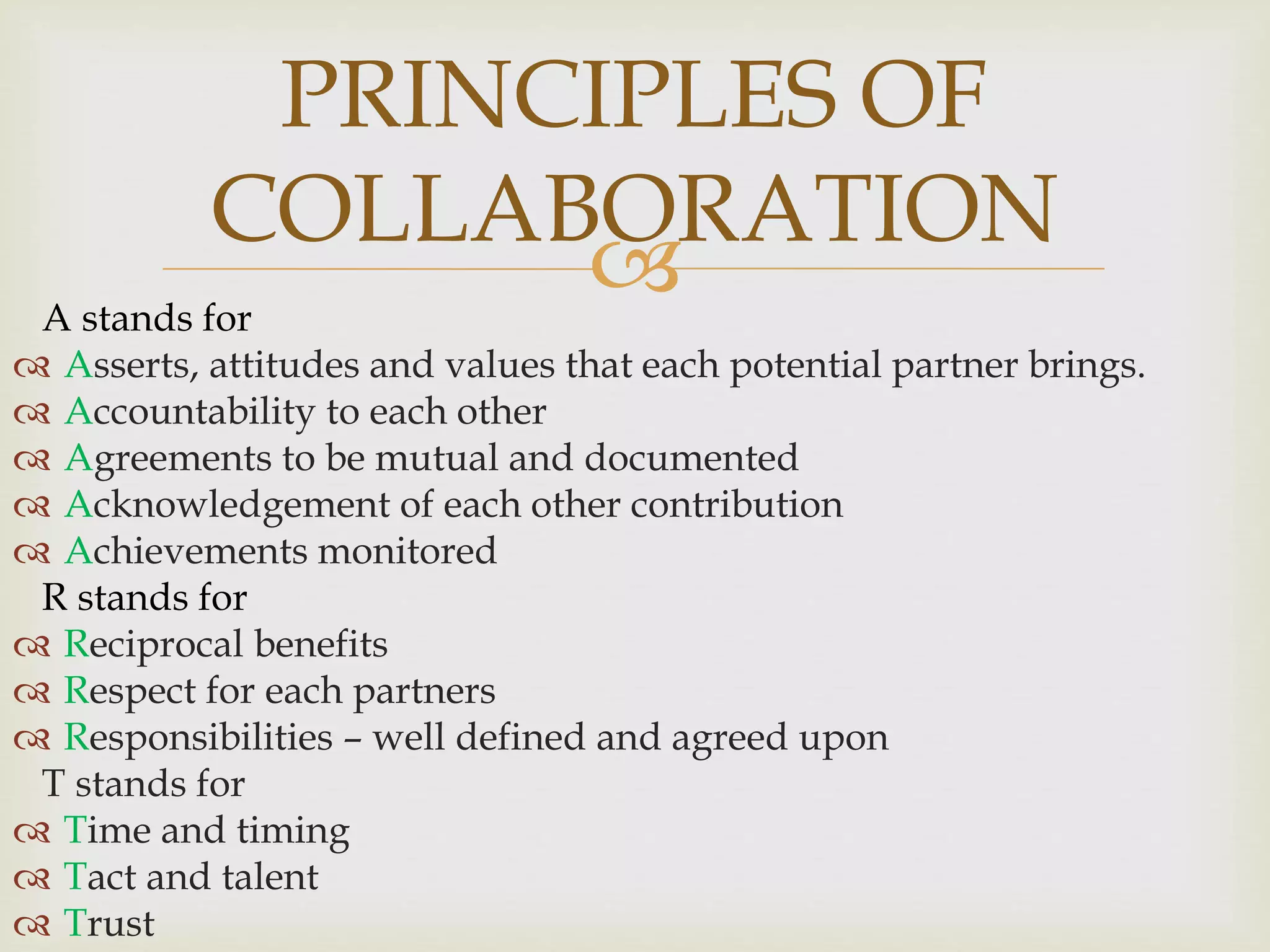 COLLABORATIVE ISSUES AND MODELS IN NURSING | PPTX