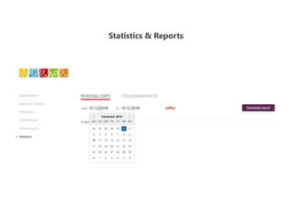 Statistics & Reports
 