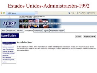Estados Unidos-Administración-1992 