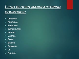 Lego Blocks ( Material Engineering ) | PPTX