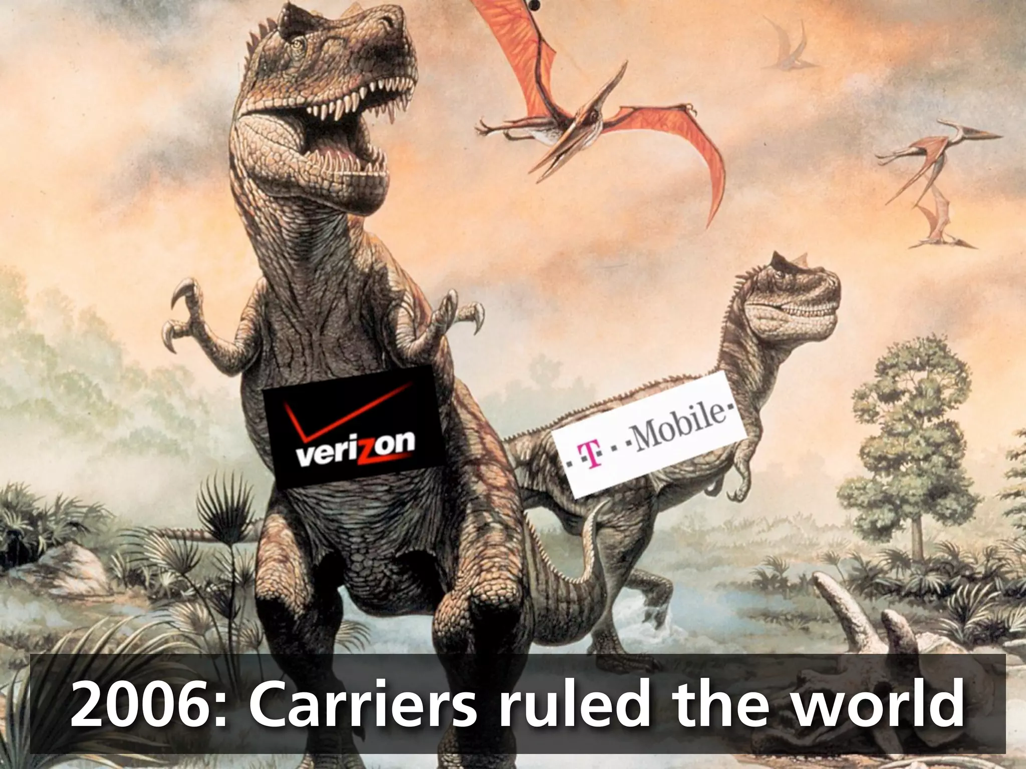 2006: Carriers ruled the world
 