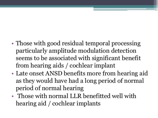 auditory neuropathy spectrum disorder definition