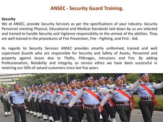Ansec secutity-service | PPTX